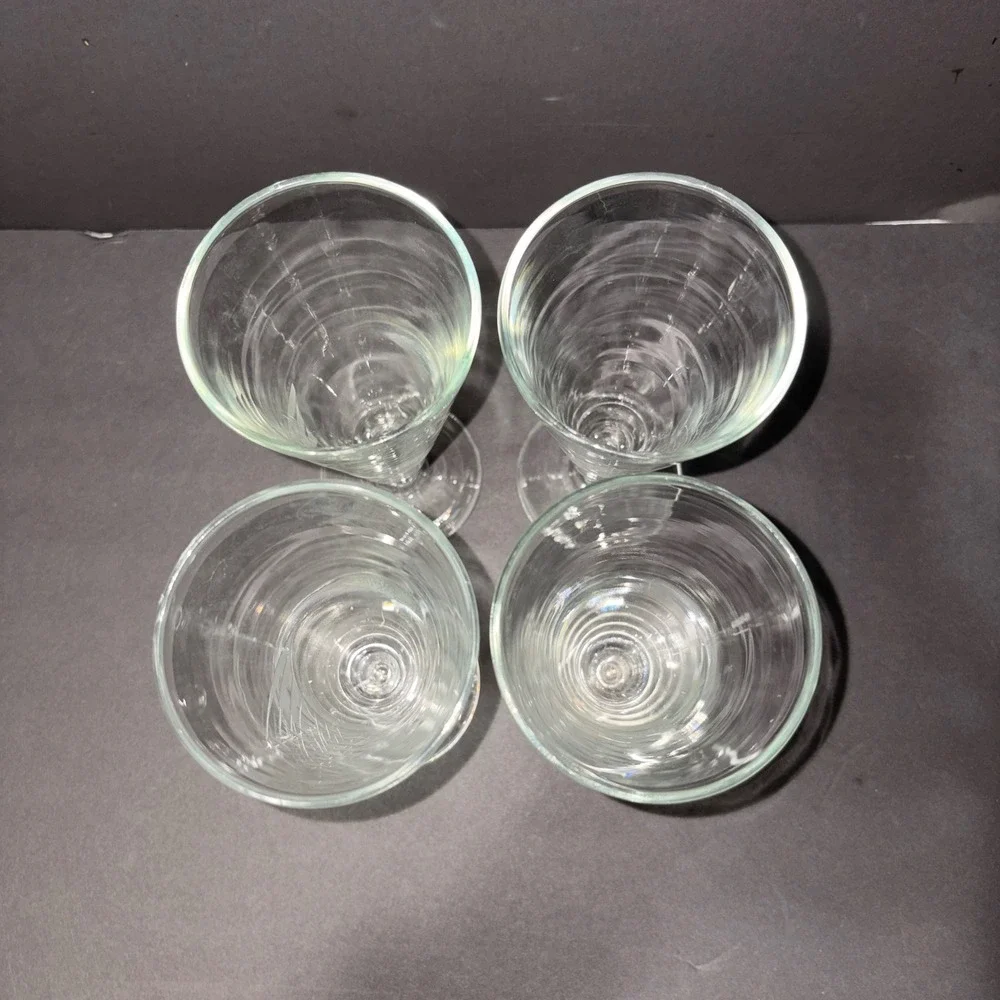 VTG Javit Clipper Ship Pilsner Glasses 7.5